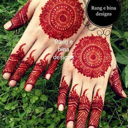 Rang e hina designs