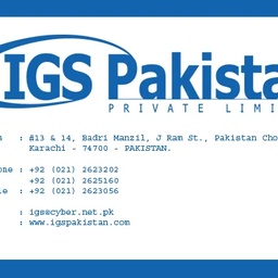 IGS PAKISTAN (PRIVATE) LTD.