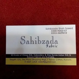 Sahibzada Fabrics Online shopping