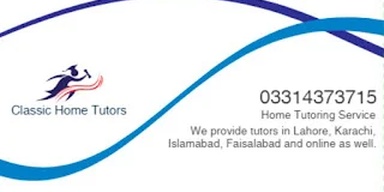 Classic Home Tuition (Home Tutors in Lahore)