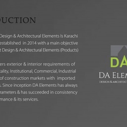 DA Elements ( Design And Architectural Elements )