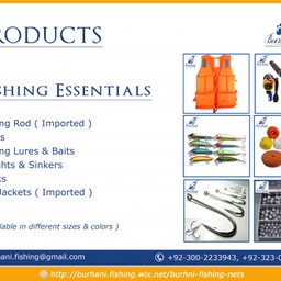 Burhani Fishing Net Import & Export