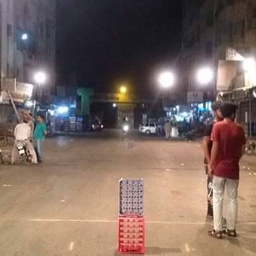 Tape Ball Cricket in Karachi