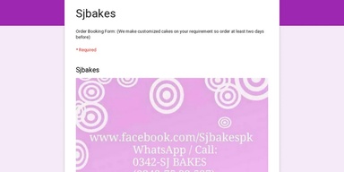 Sj bakes