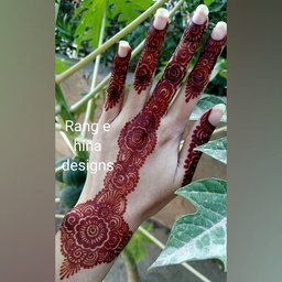 Rang e hina designs