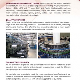 Bin Qasim Packages Pvt Ltd.