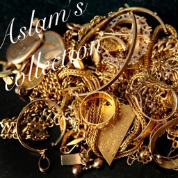 Aslam's gold bangles and jewellery collection