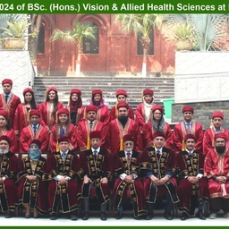 Doctor of Optometry, COAVS, King Edward Medical University Lahore.