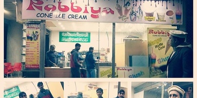 Robbiya cone ice cream
