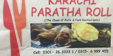 Karachi Paratha Roll.
