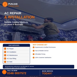 Punjab Cooling Centre – AC Repair Lahore